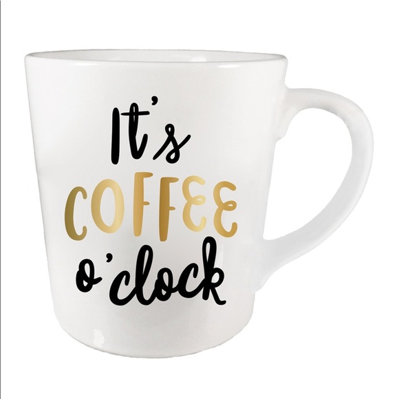 Other - ☕️”It’s Coffee O’Clock” Ceramic Mug